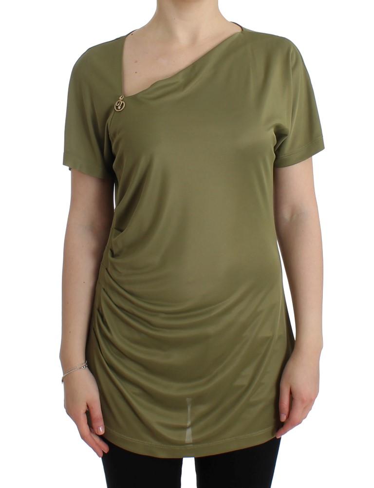 Cavalli Women's Tops Green SIG11614 - IT38|XS