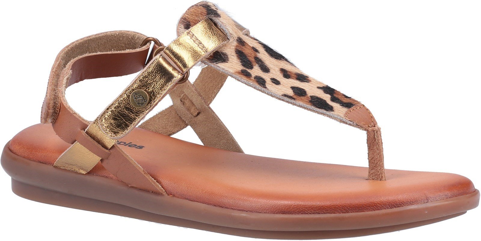 Hush Puppies Women's Norah Sandal Various Colours 31964 - Leopard 3