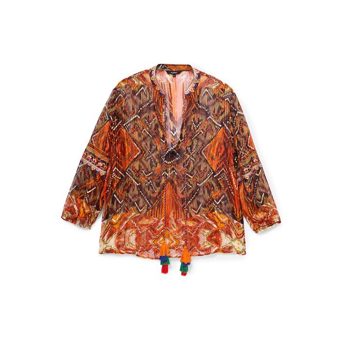 Desigual Women's Top Orange 172399 - orange XS
