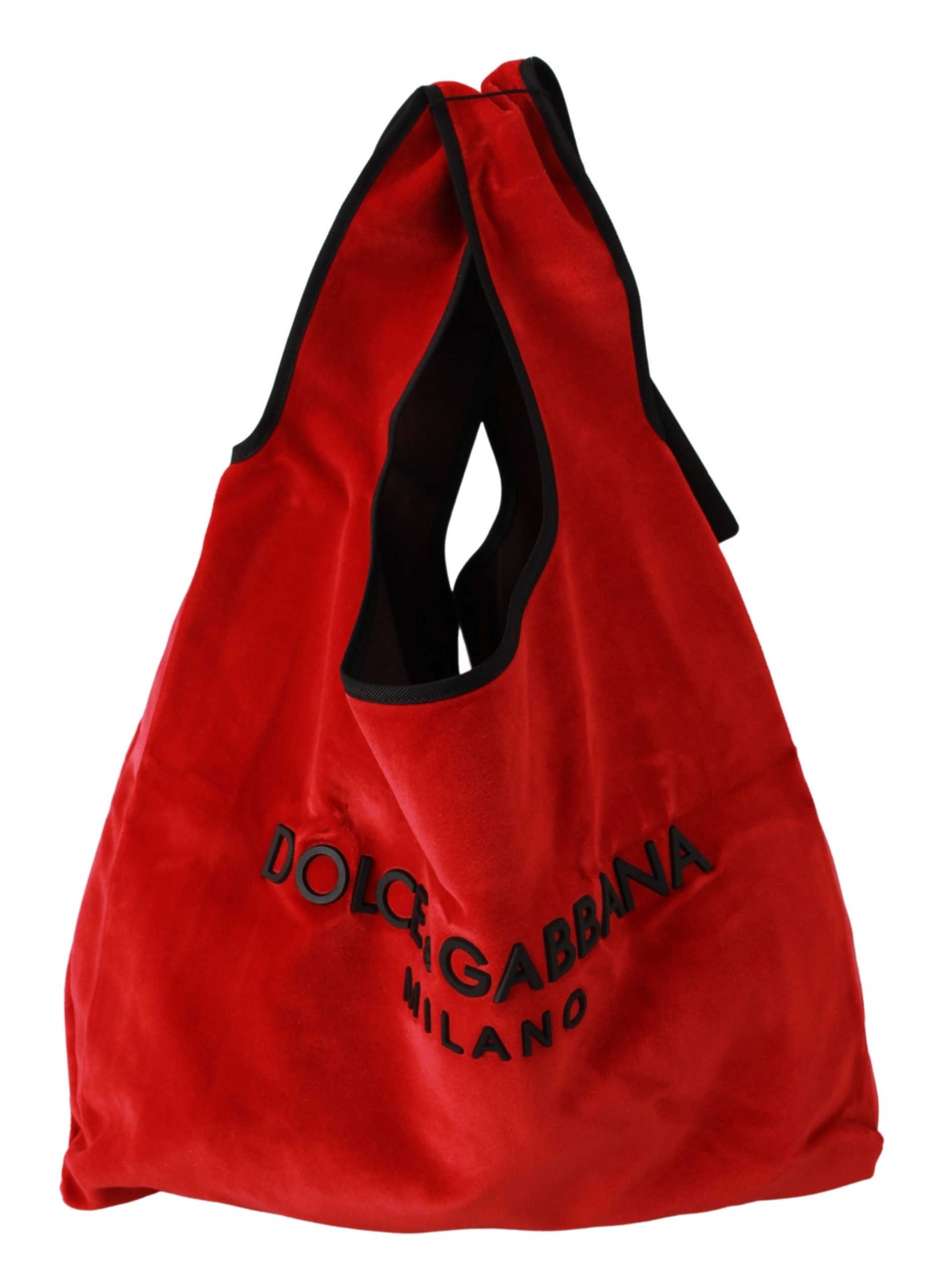 Dolce & Gabbana Women's Shopping Market Tote Bag Red BAG1001