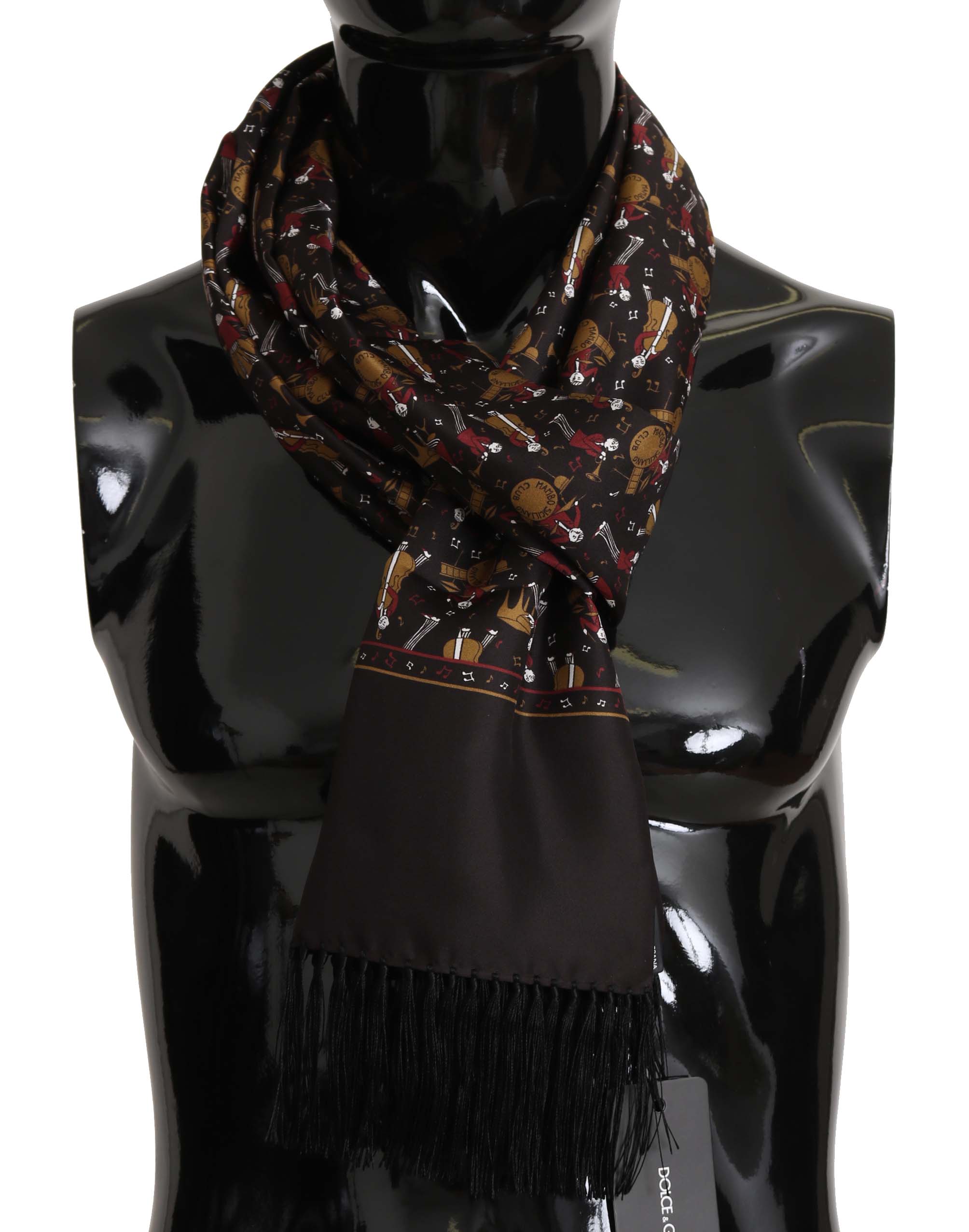 Dolce & Gabbana Men's Scarf Brown MS5137