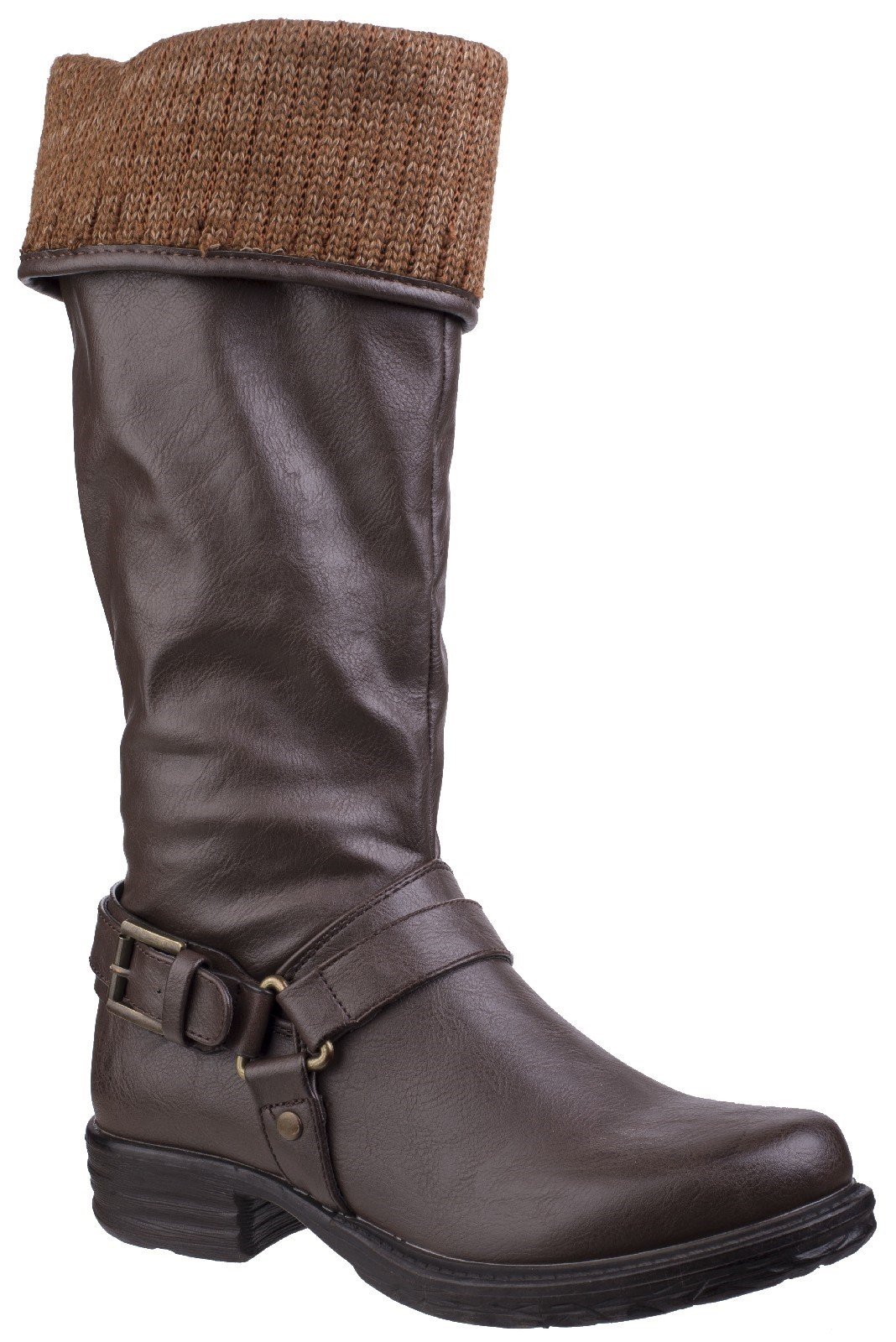 Divaz Women's Monroe Tall Boot Black 25568-42556 - Brown 3