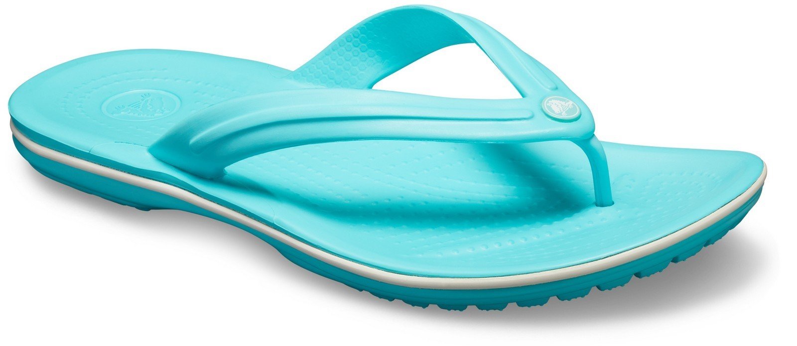 Crocs Unisex Crocband Flip Flops Various Colours 21067 - Pool 3