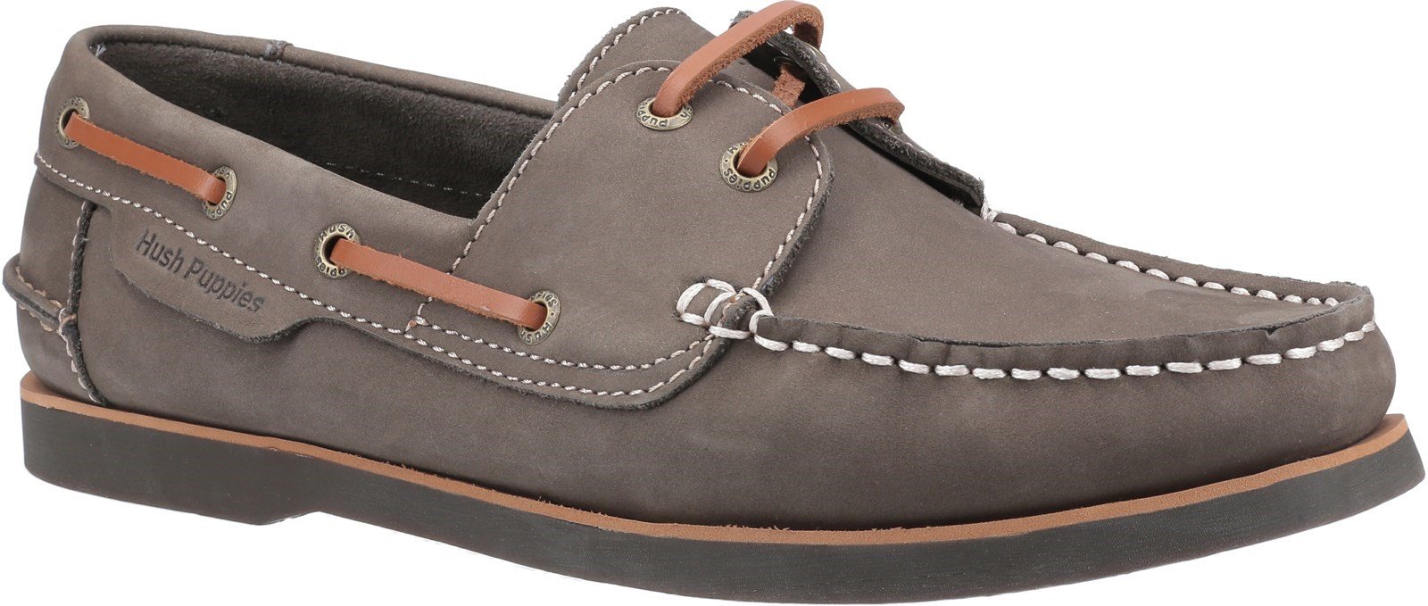 Hush Puppies Men's Henry Classic Lace Up Loafer Various Colours 28365 - Khaki 6