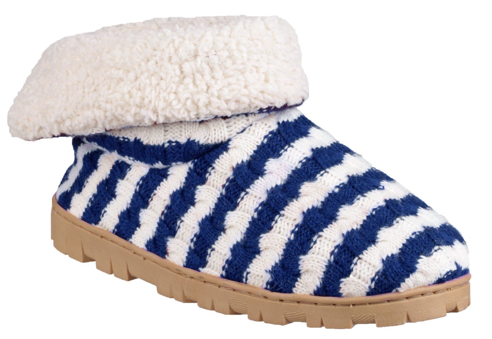 Divaz Women's Latvia Slipper Various Colours 22864-37366 - Navy 4