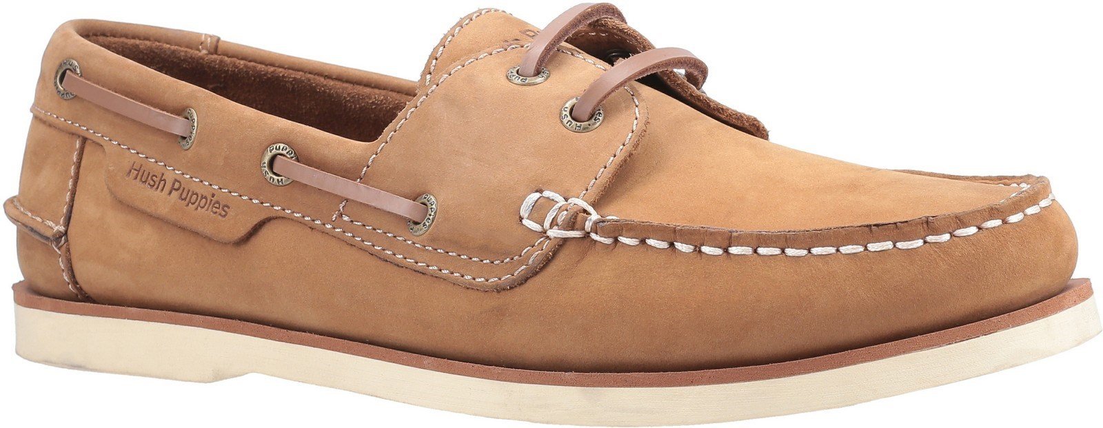 Hush Puppies Men's Henry Classic Lace Up Loafer Various Colours 28365 - Chestnut 6