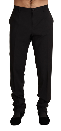 Black Dress Formal Skinny Trousers Pants - IT54 | XL