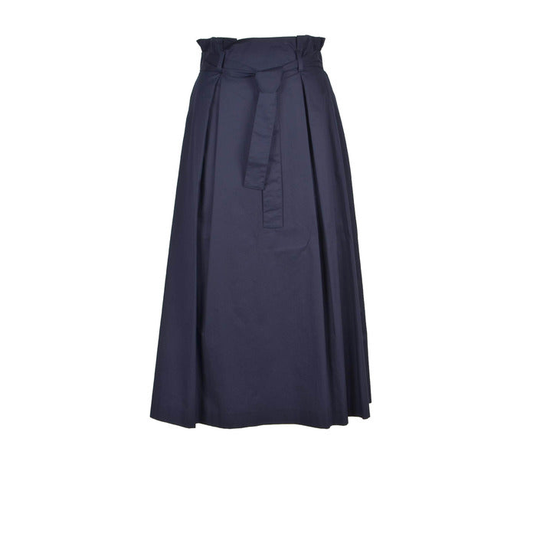 Peserico Women's Skirt Brown 341916 - blue 38