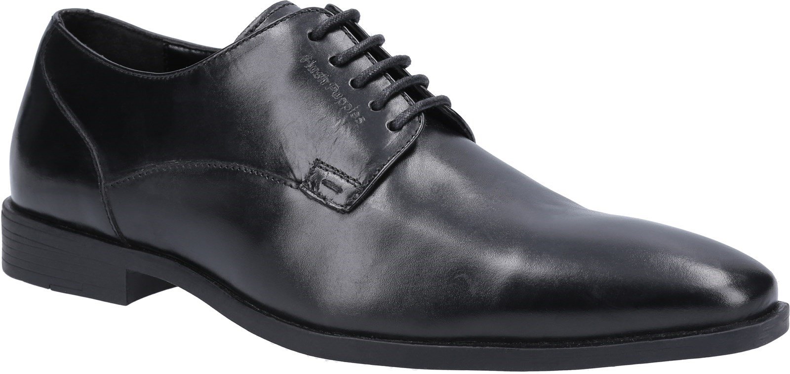 Hush Puppies Men's Ezra School Oxford Shoe Black 30816 - Black 6