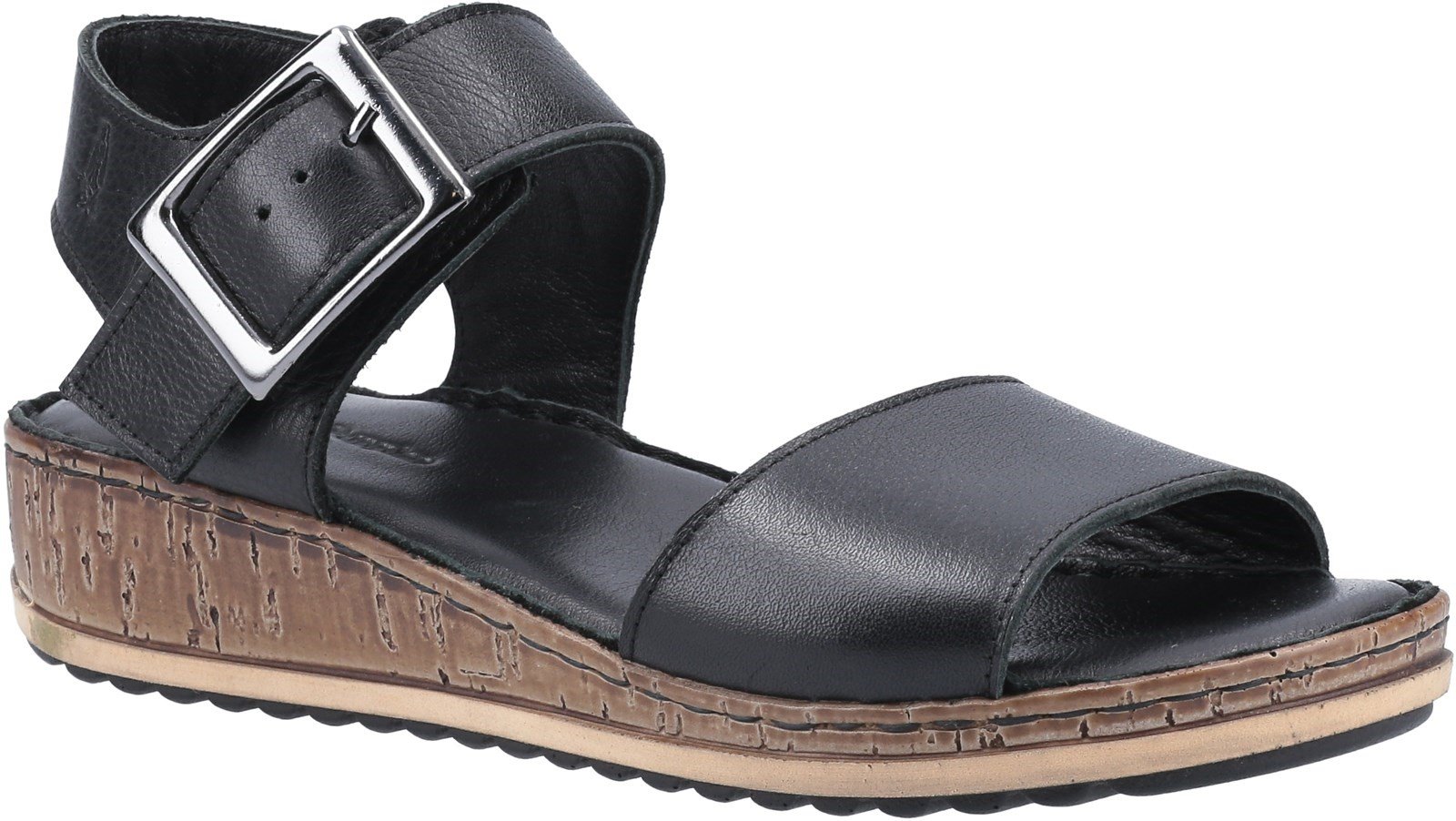 Hush Puppies Women's Ellie Heeled Sandal Various Colours 31946 - Black 3