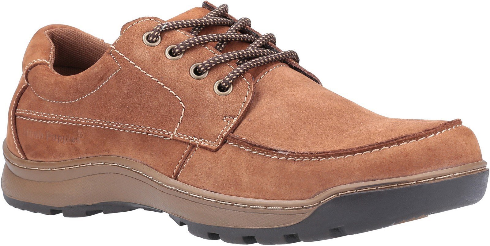 Hush Puppies Men's Tucker Loafer Various Colours 28379 - Tan Nubuck 6
