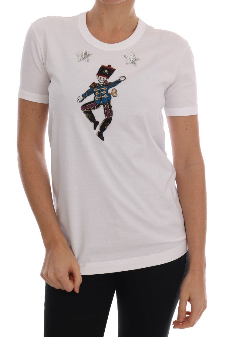 Dolce & Gabbana Women's SS T-Shirts White TSH1760 - IT36|XXS