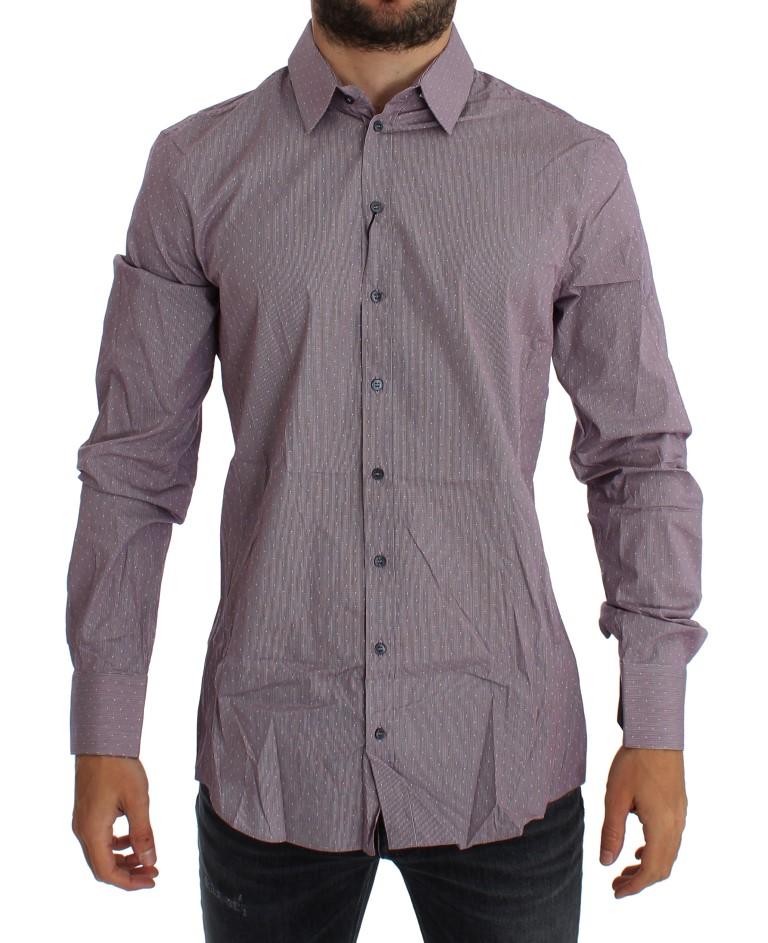 Dolce & Gabbana Men's Slim Fit SICILIA Shirt Multicolor GTT10318 - 38