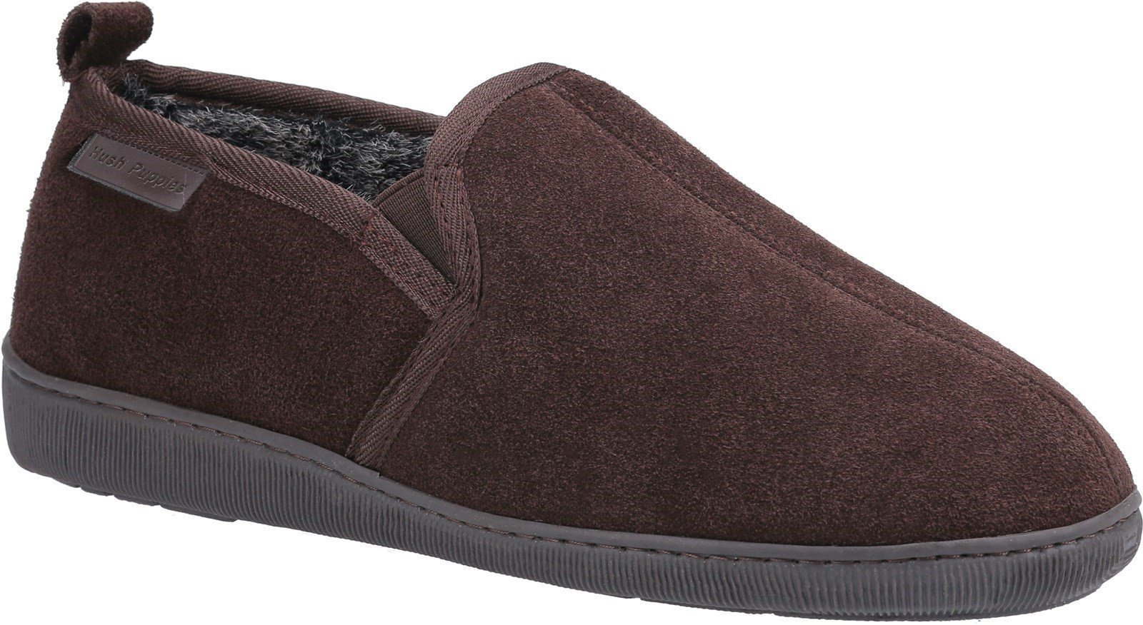 Hush Puppies Men's Arnold Slip On Slipper Various Colours 29192 - Brown 6