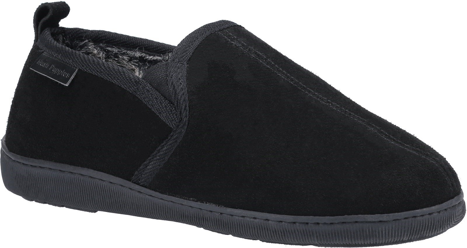 Hush Puppies Men's Arnold Slip On Slipper Various Colours 29192 - Black 6