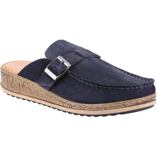 Sorcha Mule Sandal - Navy Suede 3