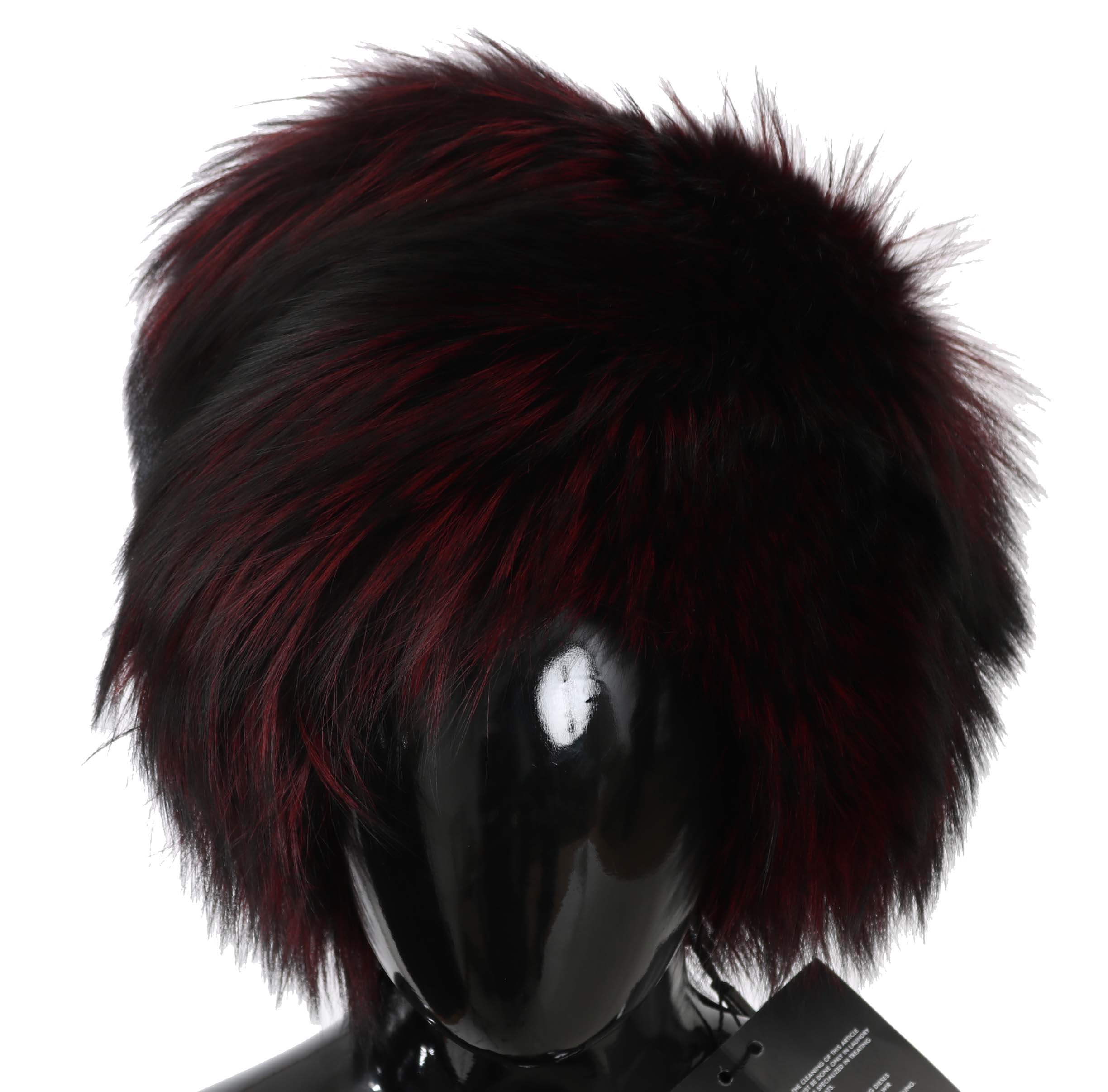 Dolce & Gabbana Women's Fox Fur Winter Hat Black HAT70204 - 58 cm|M