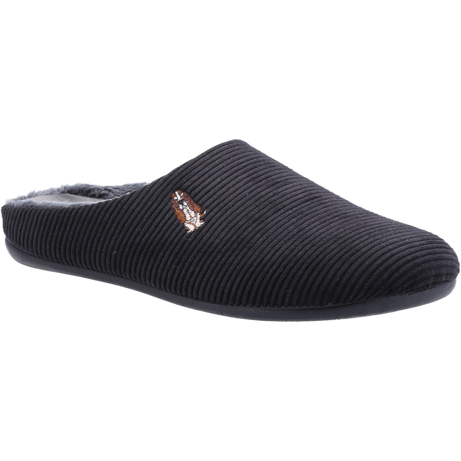 Hush Puppies Men's Reid Slipper Various Colours 32912 - Black 9