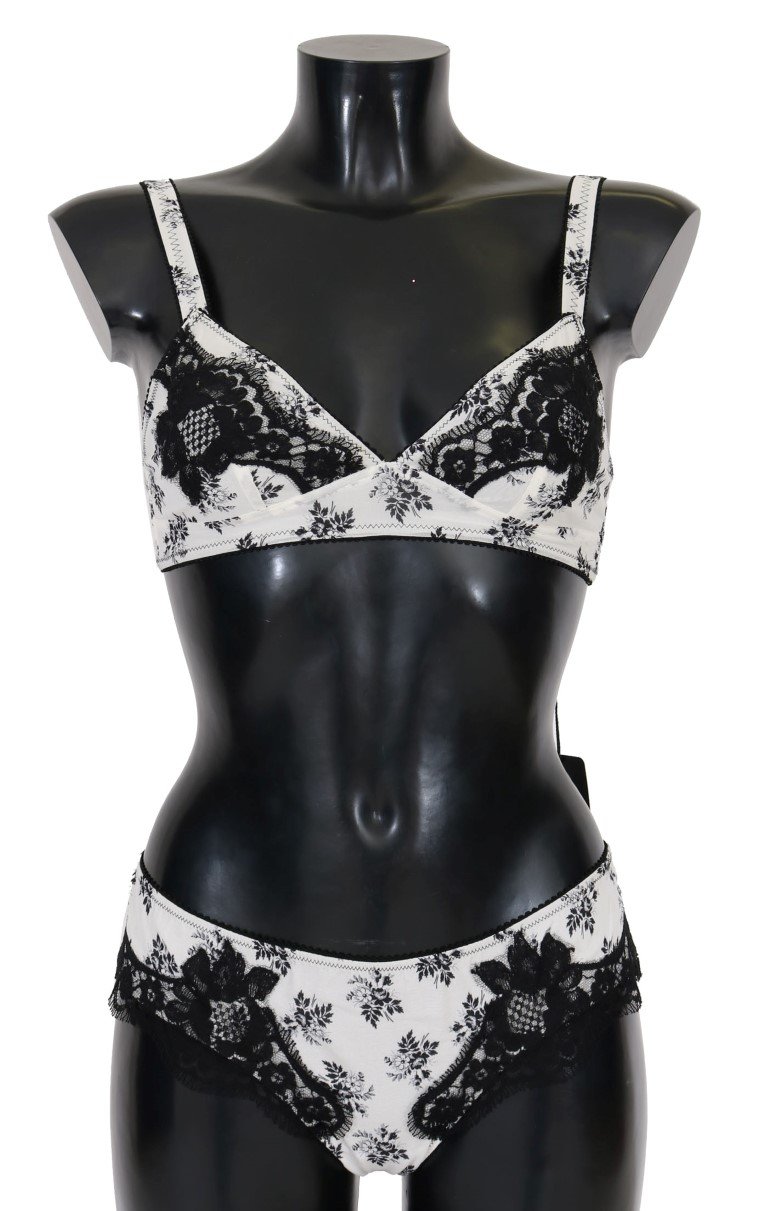 Dolce & Gabbana Women's Silk Lace Underwear Multicolor BIK073 - IT1 | XS