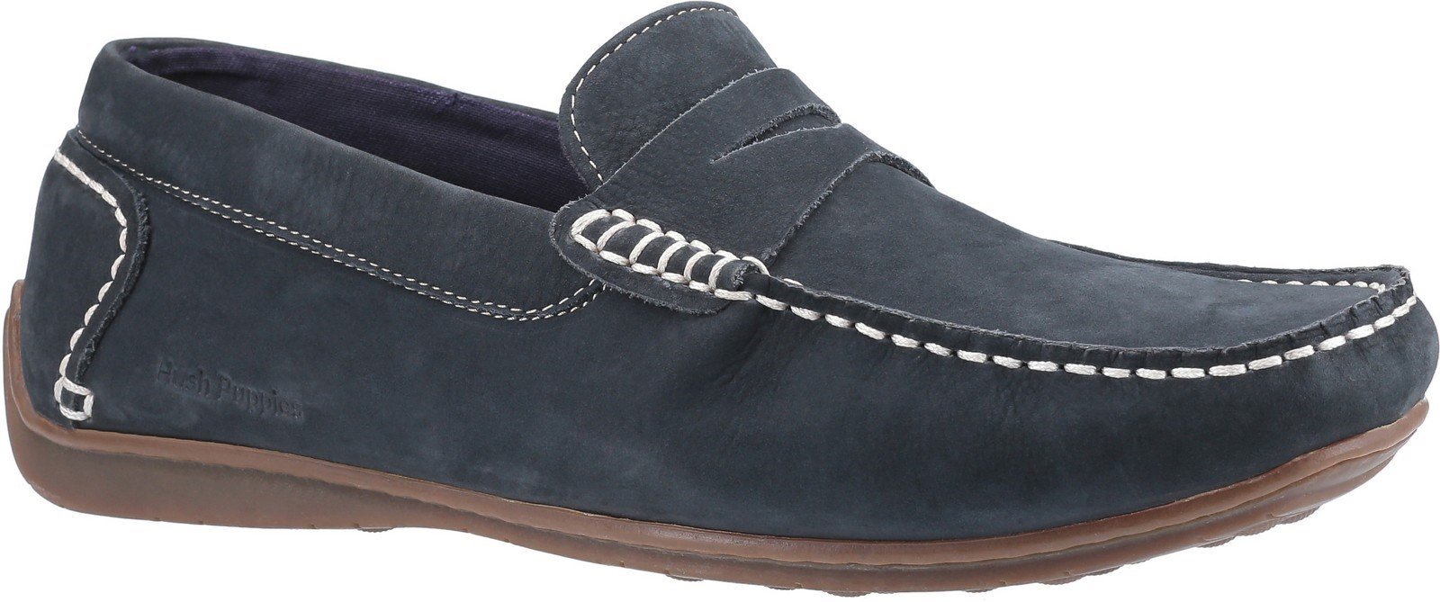 Hush Puppies Men's Roscoe Slip On Shoe Various Colours 30211 - Navy 6