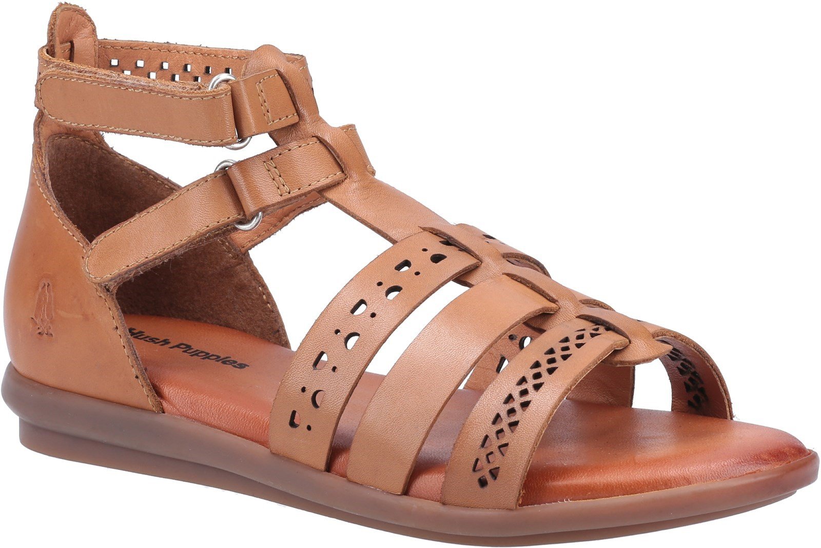 Hush Puppies Women's Nicola Sandal Various Colours 31963 - Tan 3