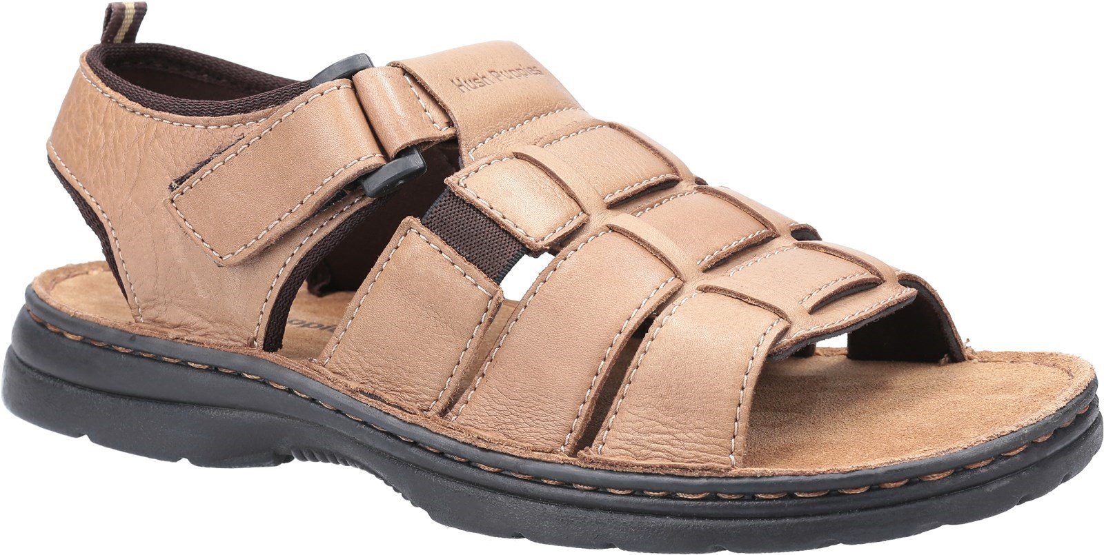 Hush Puppies Women's Spectrum Fisherman Touch Fastening Sandal Brown 29415 - Brown 6