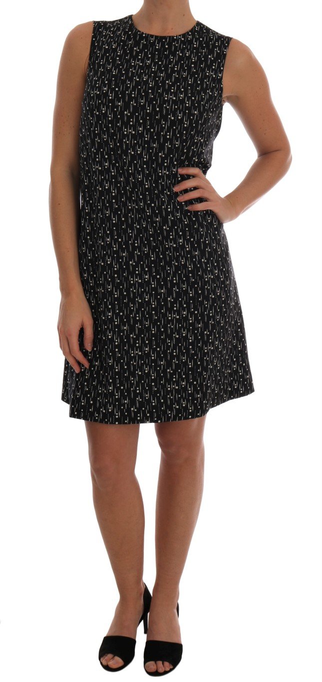 Dolce & Gabbana Women's Wool Above Knee Dress Multicolor DR1280 - IT38|XS