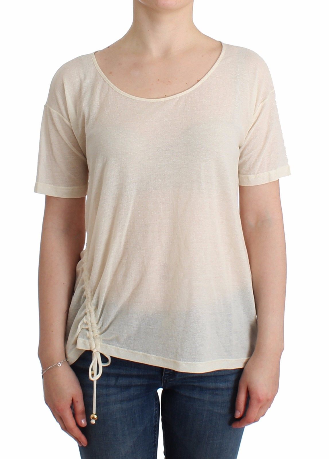 Ermanno Scervino Women's Top White SIG12026 - IT42 | S