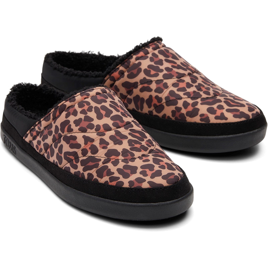 TOMS Women's Sage Mule Summer Tan 33543-57367-04 - Tan Classic Leopard Matte 4