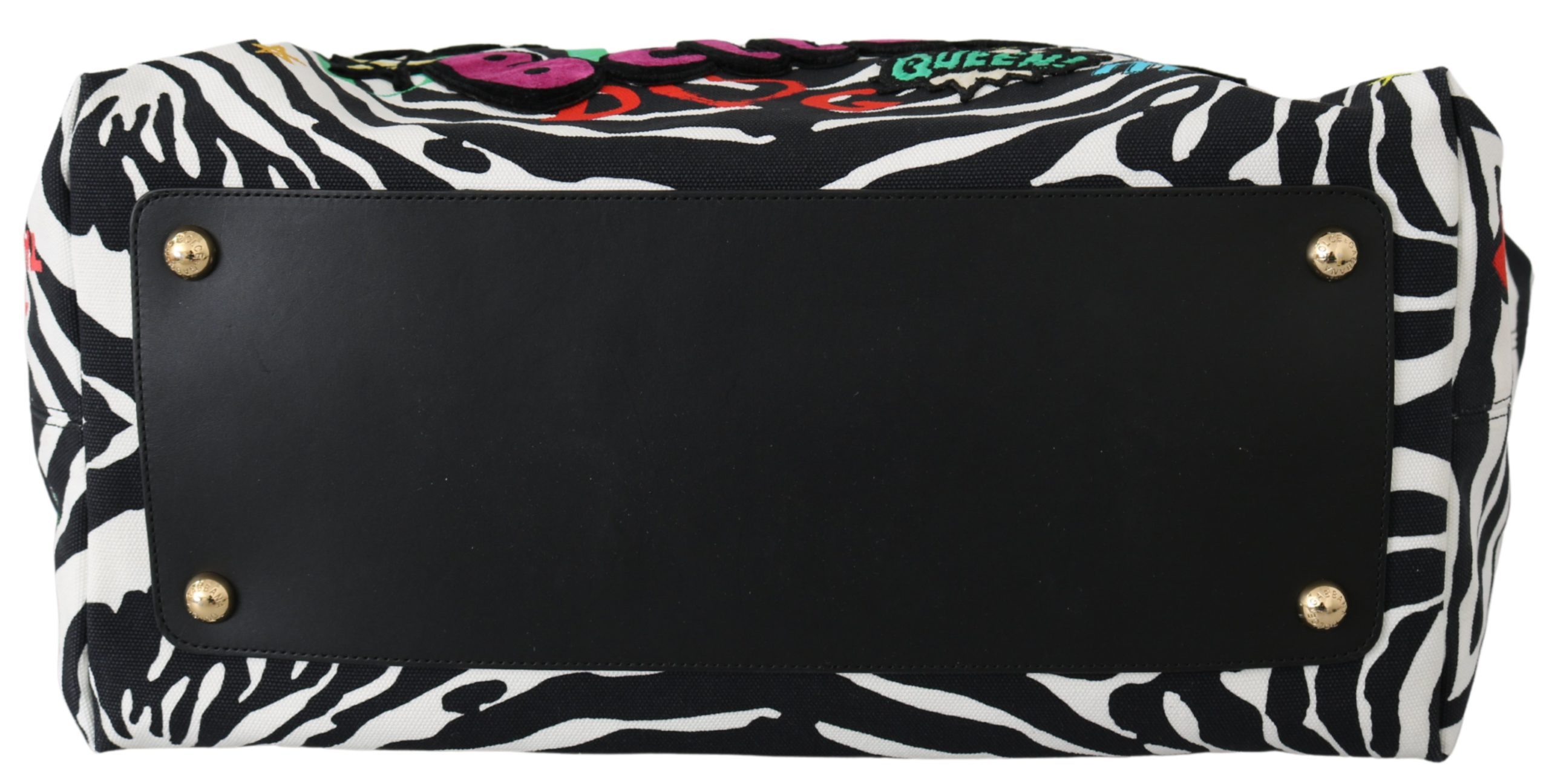 Dolce & Gabbana Women's Zebra Amore Bellezza Tote Bag Black VAS9605