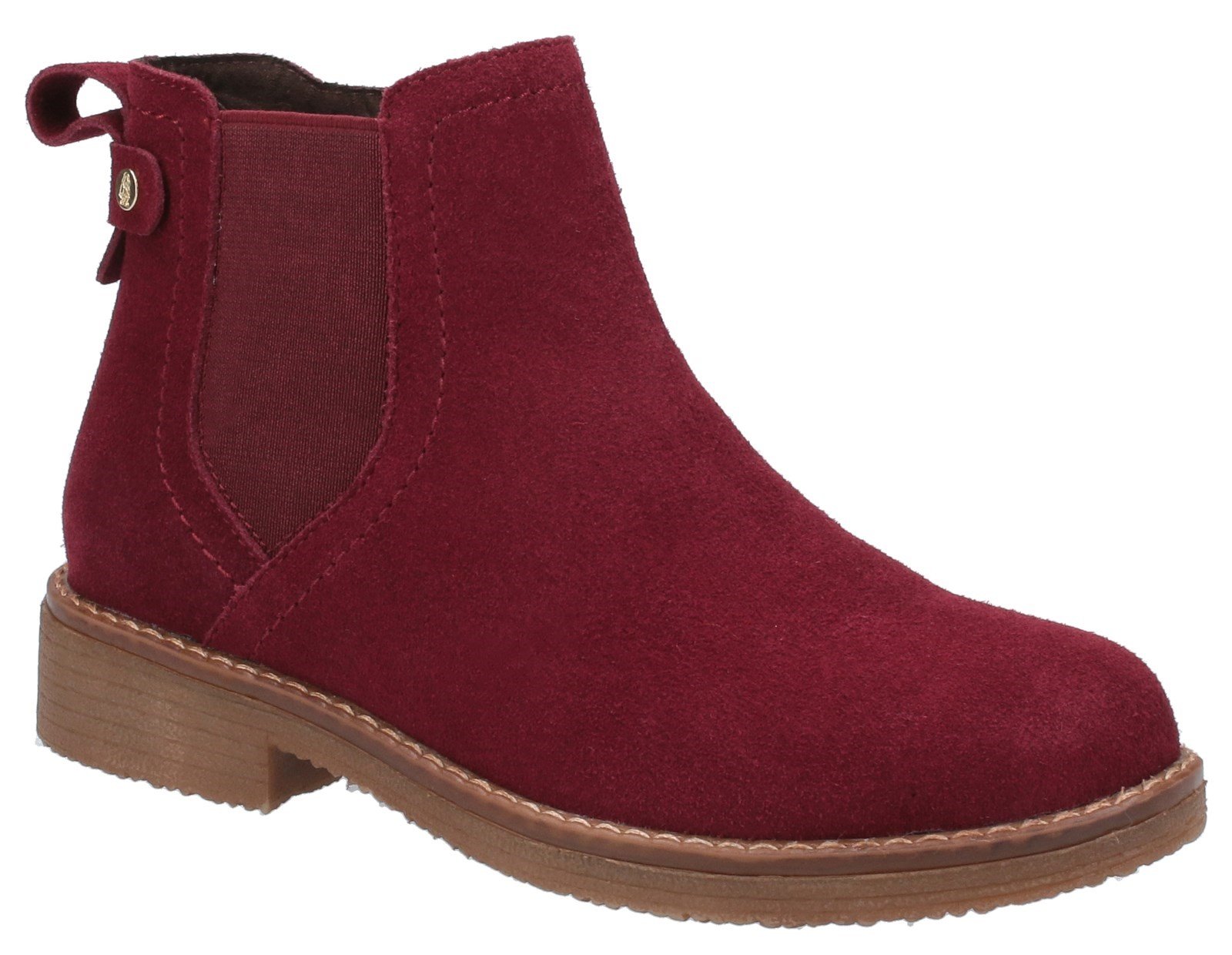 Hush Puppies Women's Maddy Ladies Ankle Boots Various Colours 31214 - Bordo 3