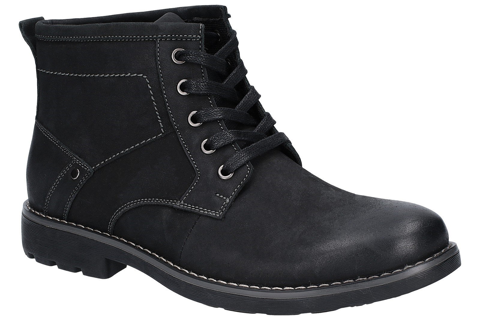Hush Puppies men's Duke Chukka Boot Various Colours 27359 - Black 7