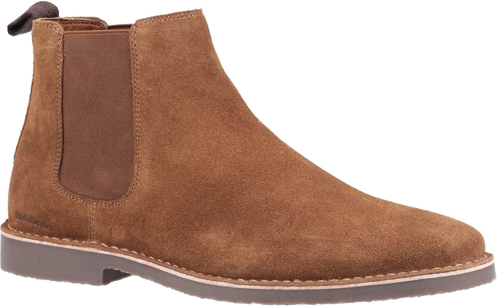 Hush Puppies Men's Eddie Chelsea Boots Various Colours 31282 - Tan 6