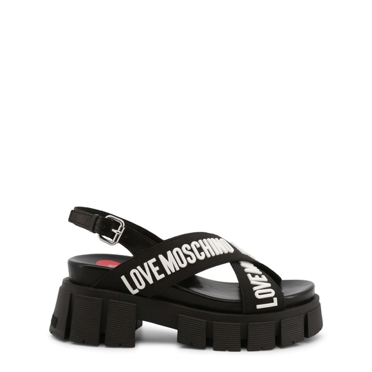 Love Moschino Women's Sandals Black JA16287G0EJN3 - black EU 36