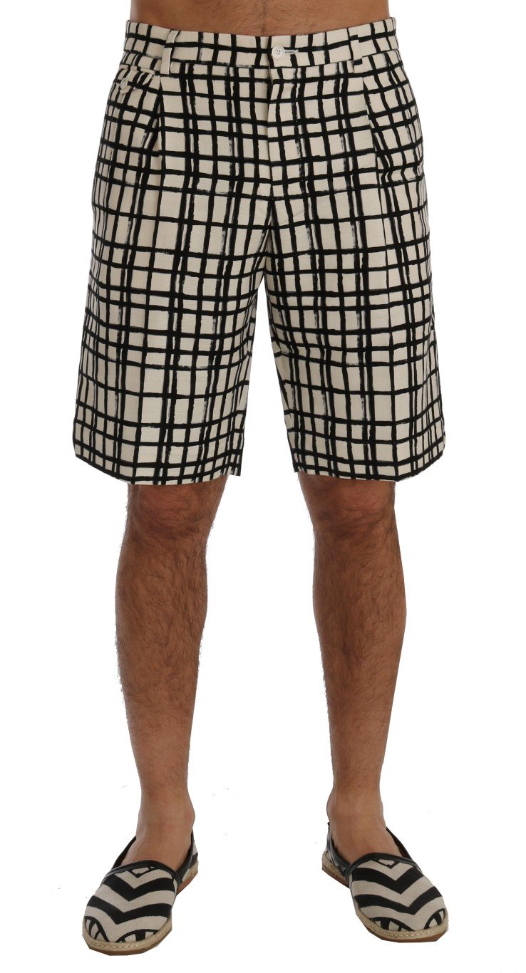 Dolce & Gabbana Men's Striped Casual Shorts Multicolor - IT44 | XS