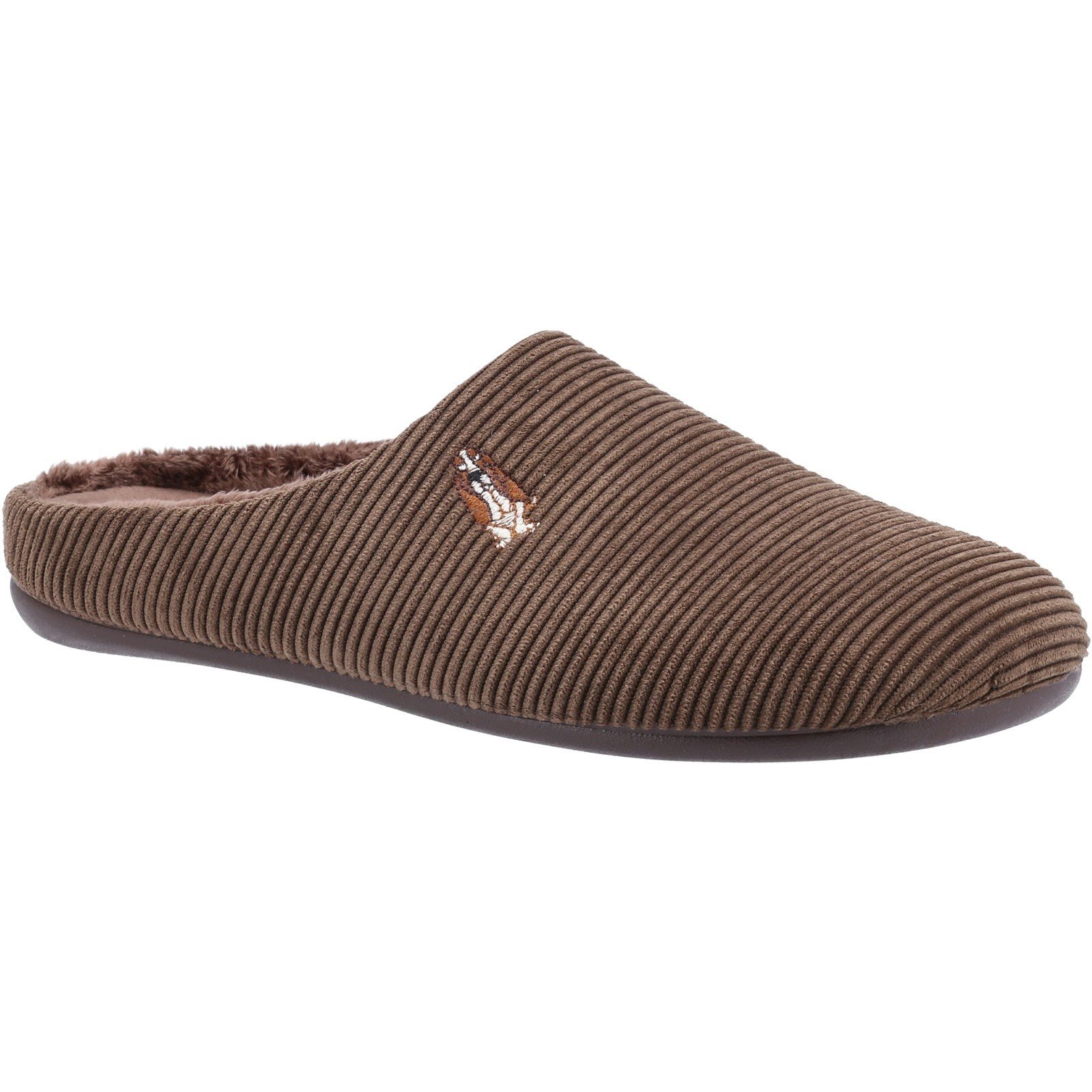Hush Puppies Men's Reid Slipper Various Colours 32912 - Chocolate 11