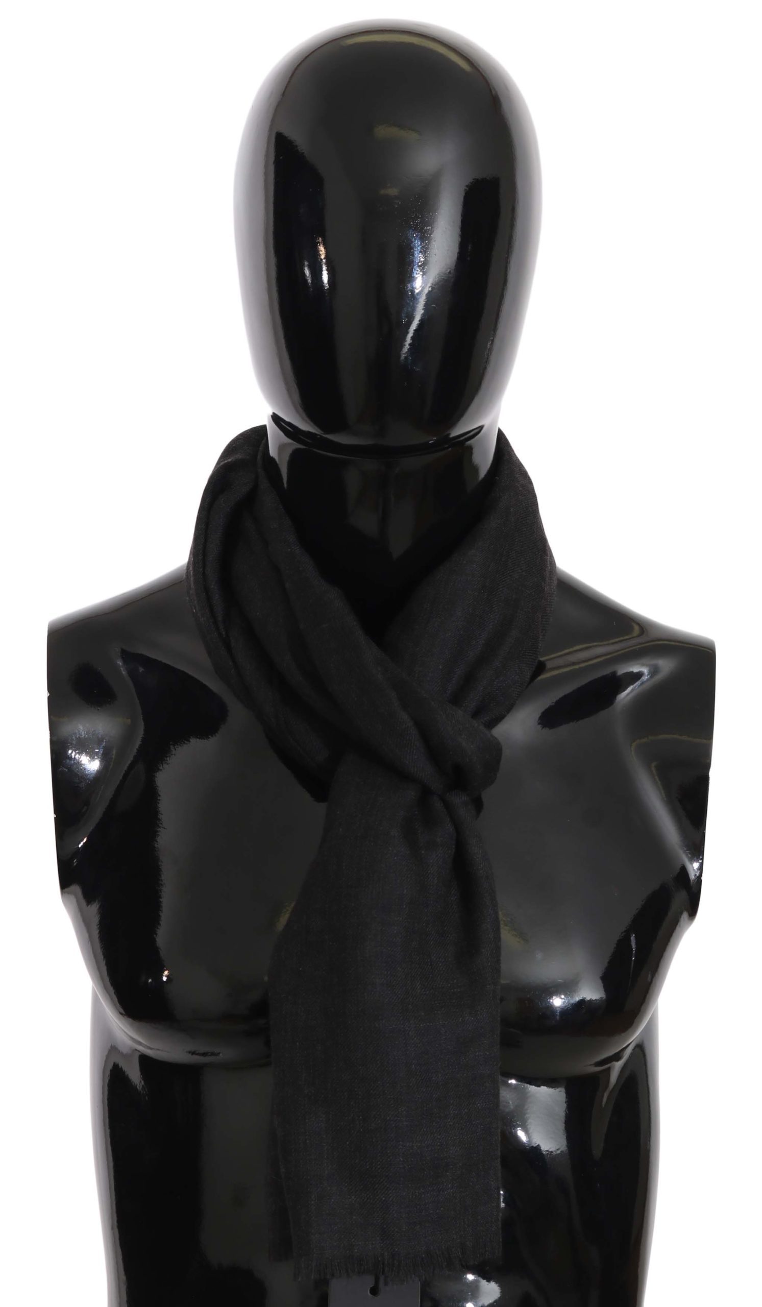 Dolce & Gabbana Women's Cashmere Pashmina Scarf Gray MS5030