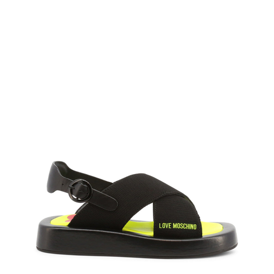 Love Moschino Women's Sandals Black JA16123G0EIZN - black EU 37