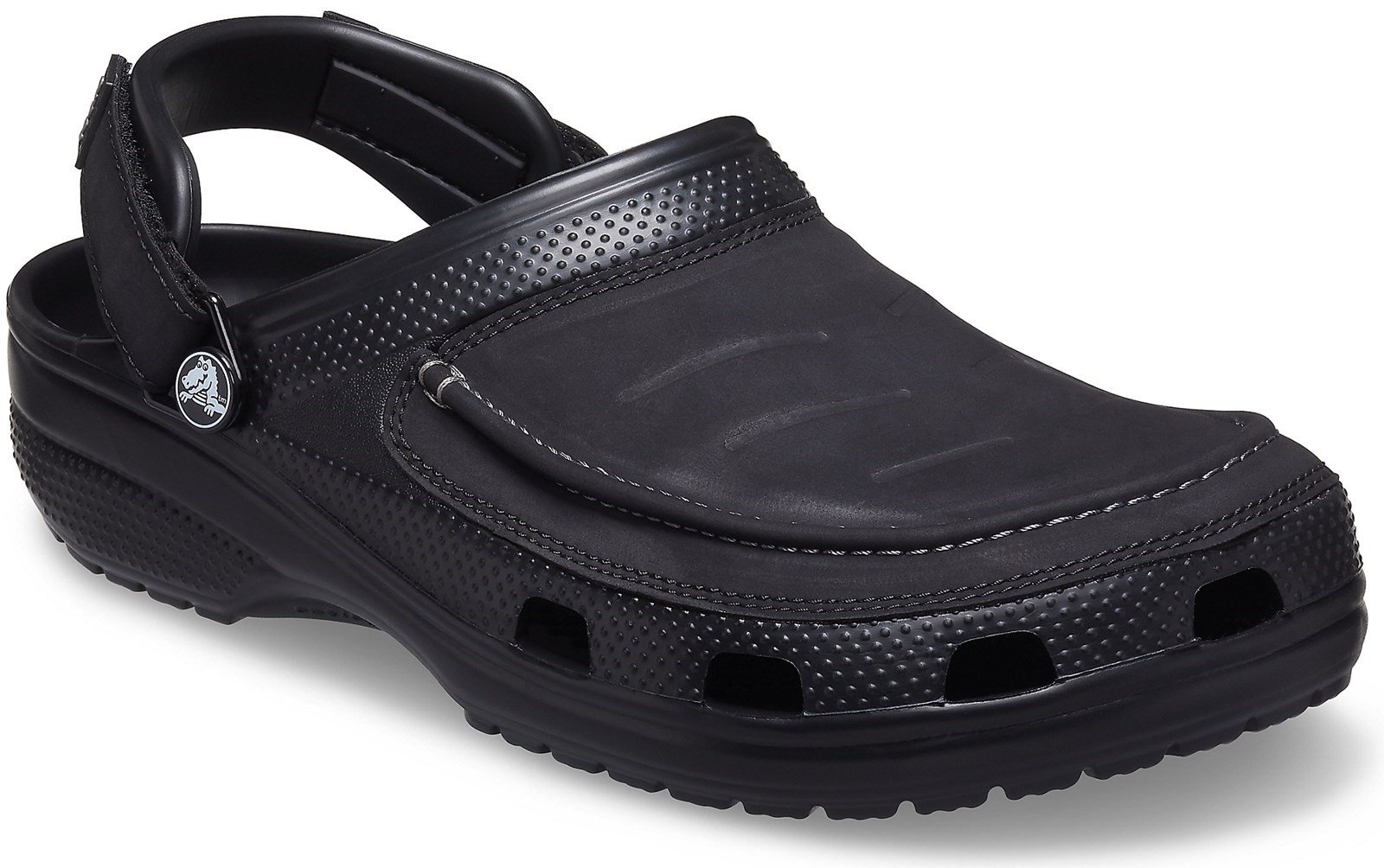 Crocs Men's Yukon Vista II Beach Flip Flop Various Colours 31867 - Black 6