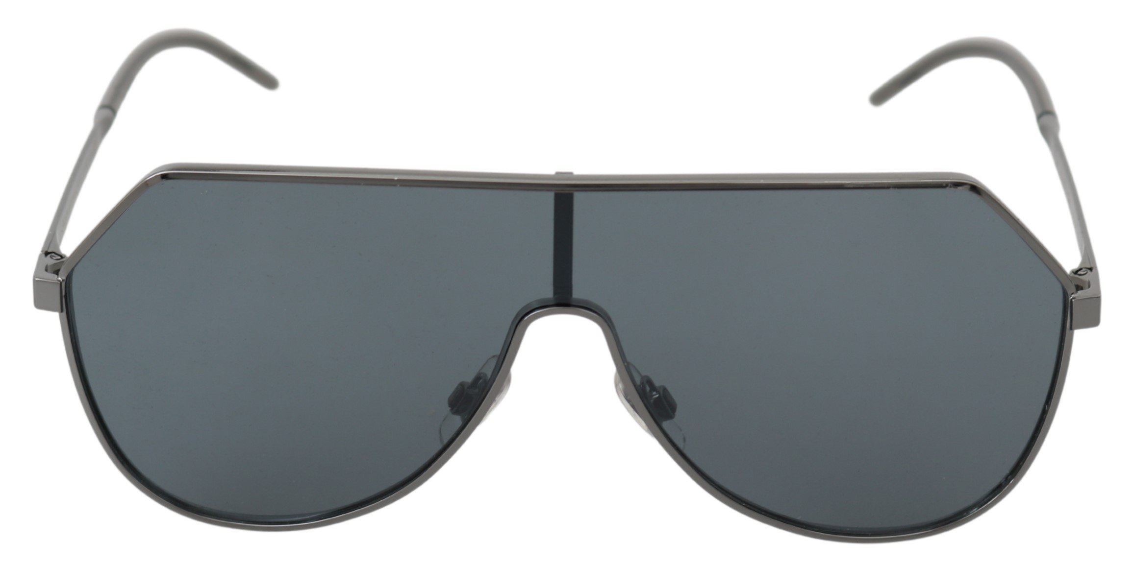Dolce & Gabbana Women's Logo Shield Sunglasses Gray GLA770