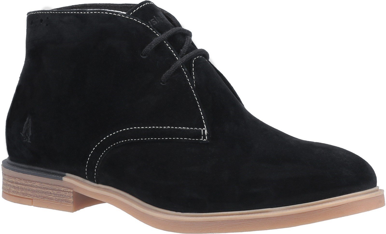 Hush Puppies Women's Bailey Bounce Chukka Boot Various Colours 29215 - Black Suede 3