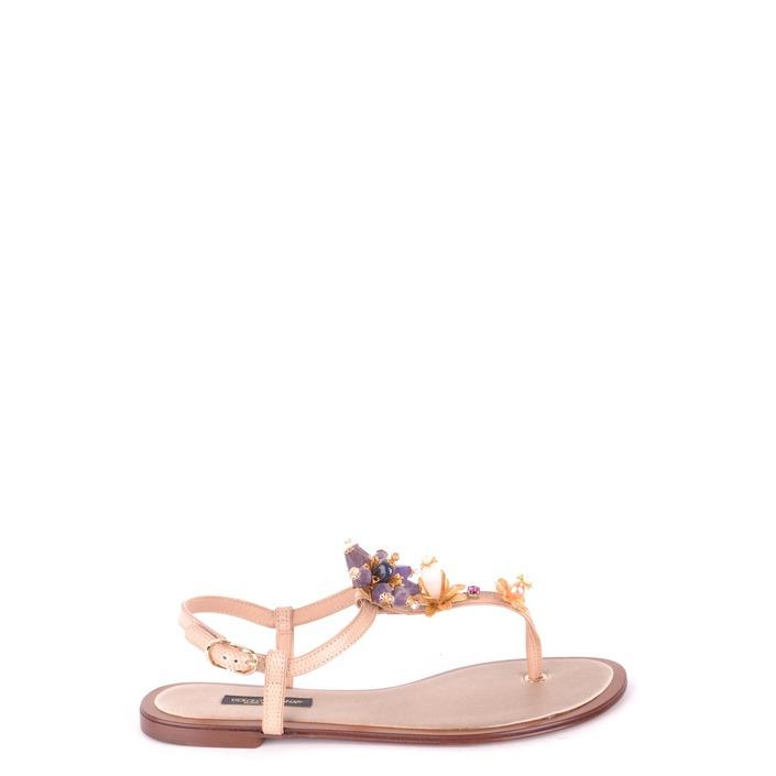 Dolce & Gabbana Women's Flip Flops Multicolor 164340 - multicolor 36