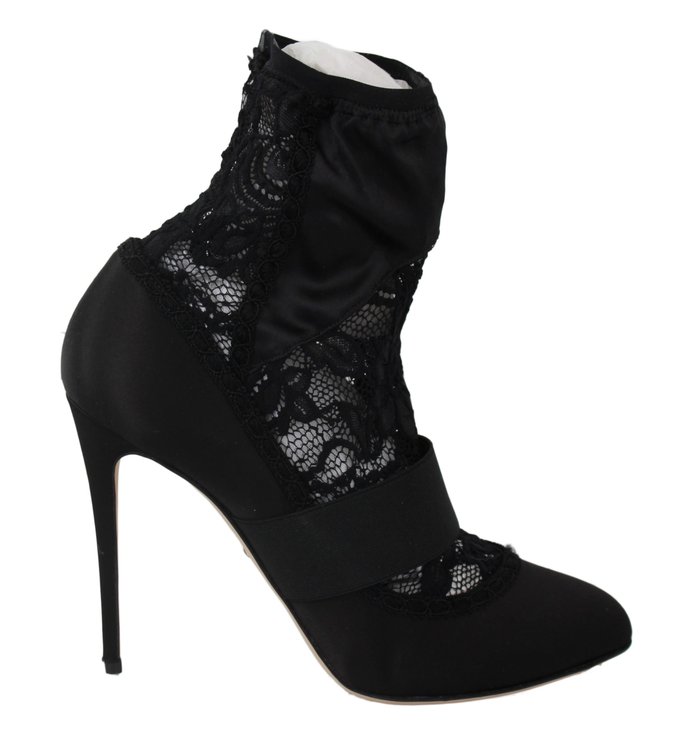Dolce & Gabbana Women's Heels Shoes Black LA6090 - EU39/US8.5