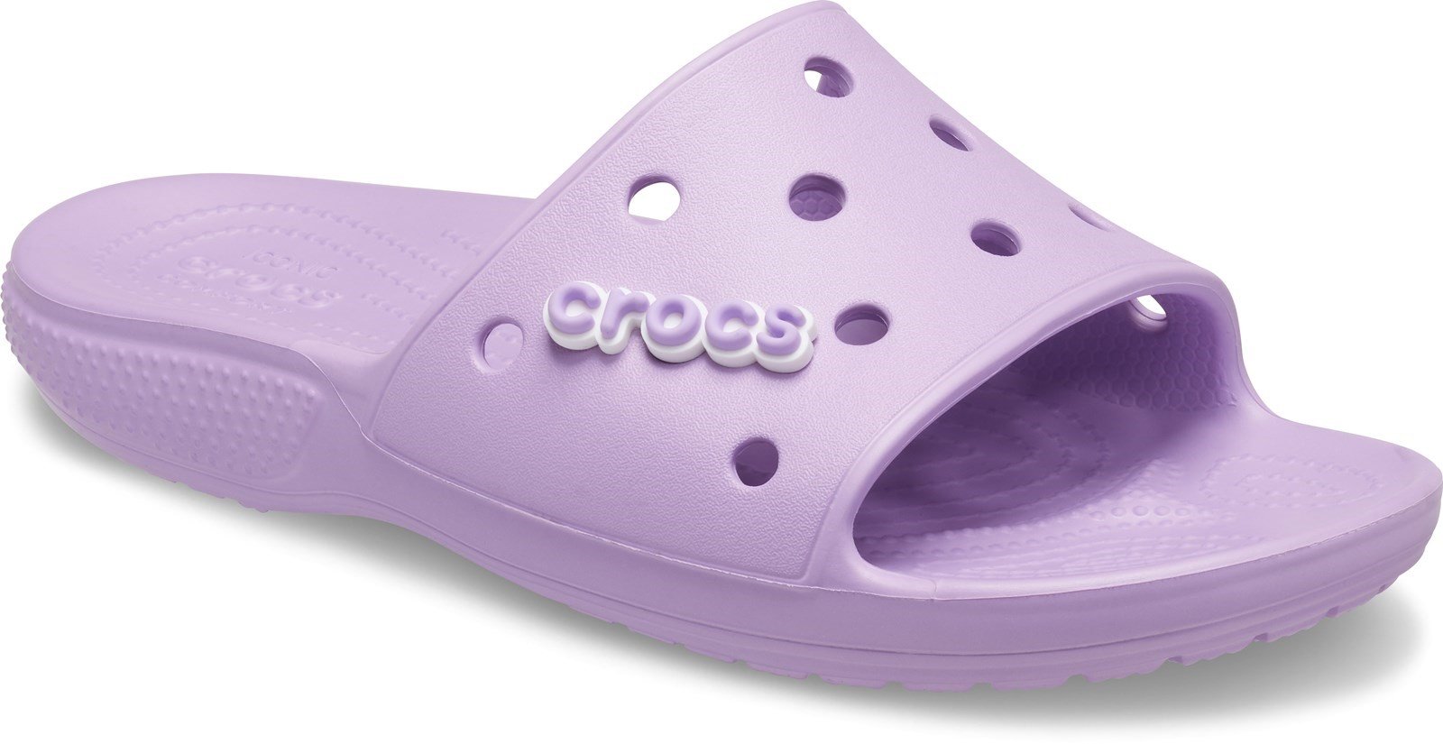Crocs Unisex Classic Crocs Slide Sandal Various Colours 30608 - Orchid 5