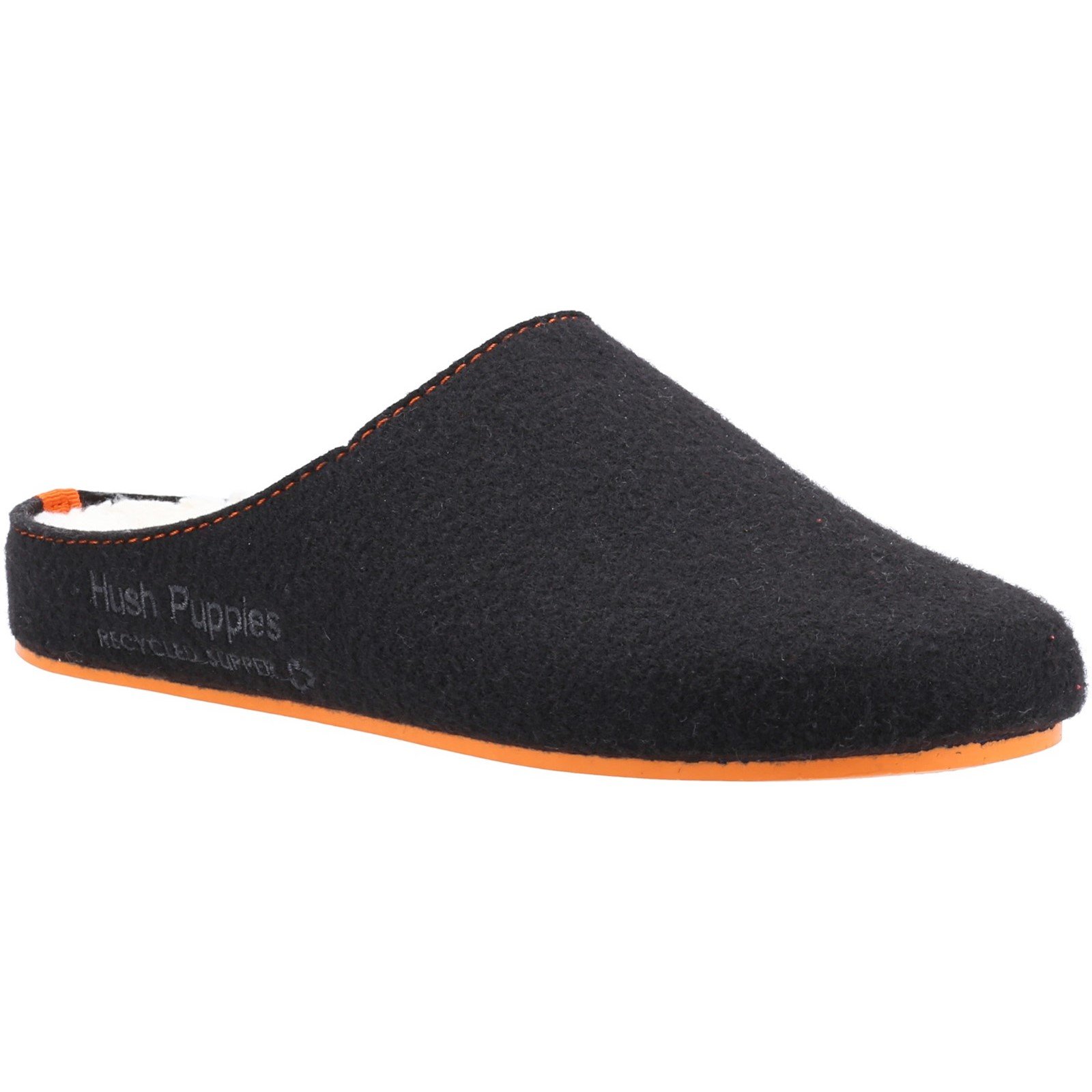 Hush Puppies Men's Ryder Slipper Various Colours 32913 - Black 6