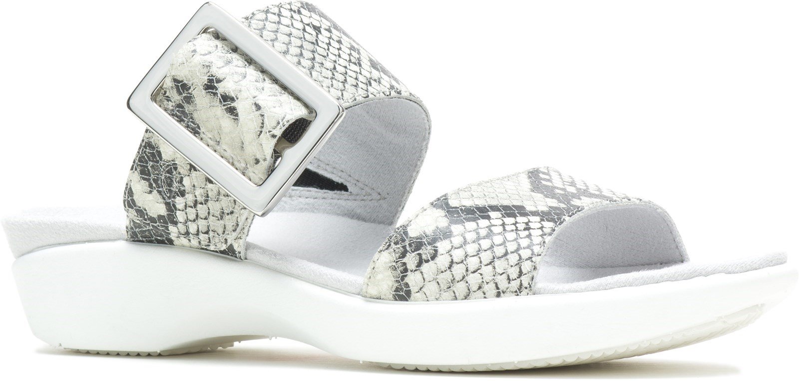 Hush Puppies Women's Dorri Heeled Sandal Various Colours 31945 - Snake 3