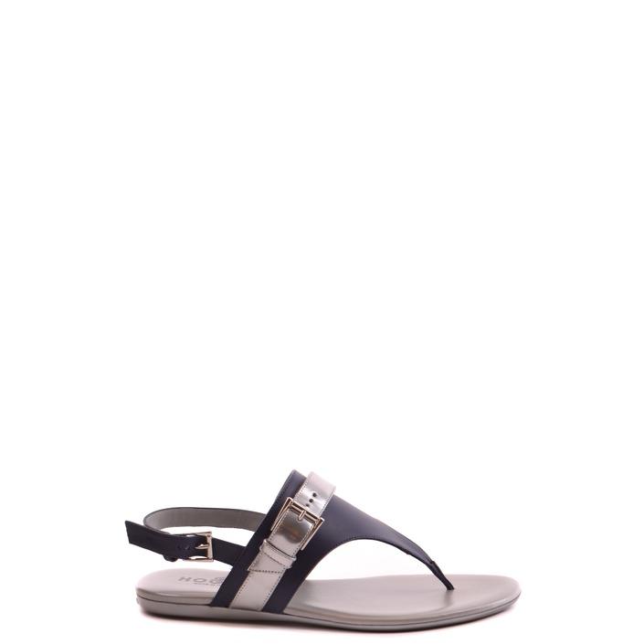 Hogan Women's Flip Flops Blue 164304 - blue 35