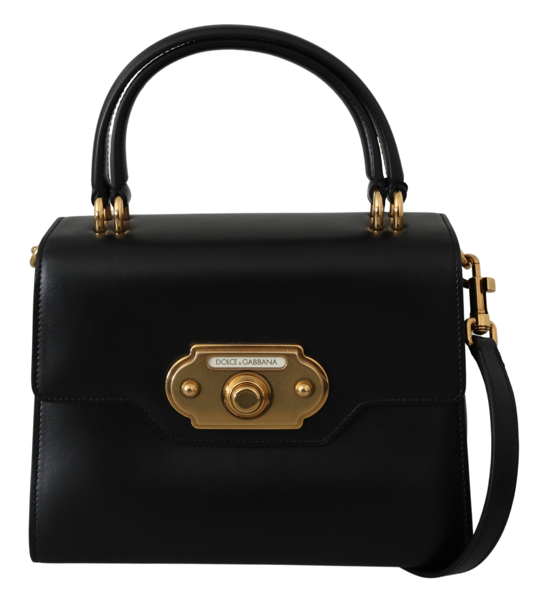 Dolce & Gabbana Women's Leather Shoulder Bag Black VAS9810