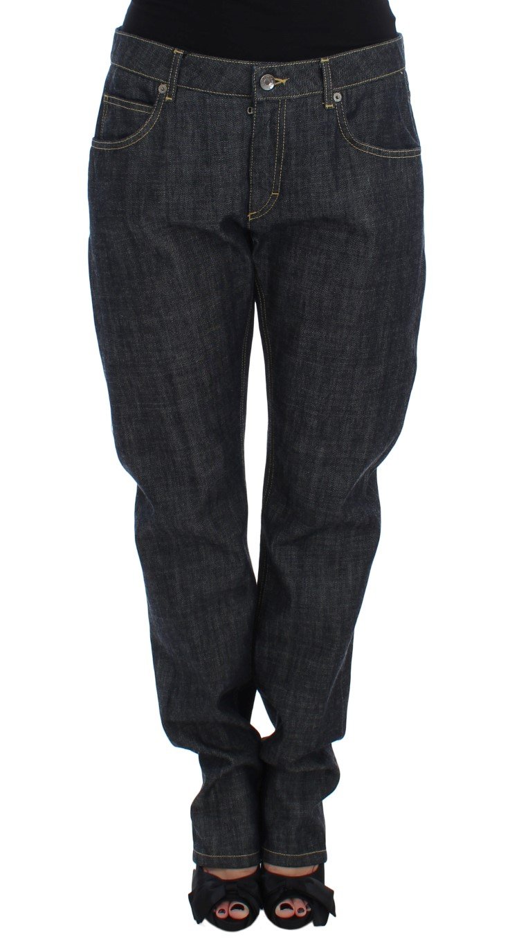 Dolce & Gabbana Women's Cotton Oversize Denim Jeans Blue SIG17253 - IT40|S