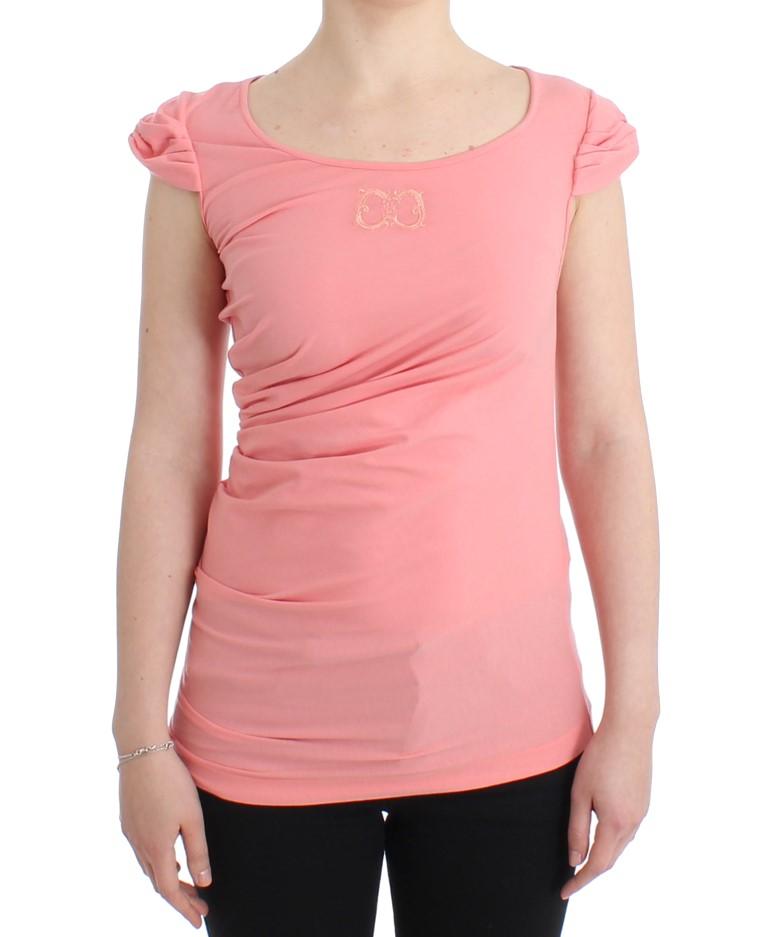 Cavalli Women's Top Pink SIG11613 - IT46|XL
